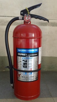 Aqueous Film Forming Foam Fire Extingusher